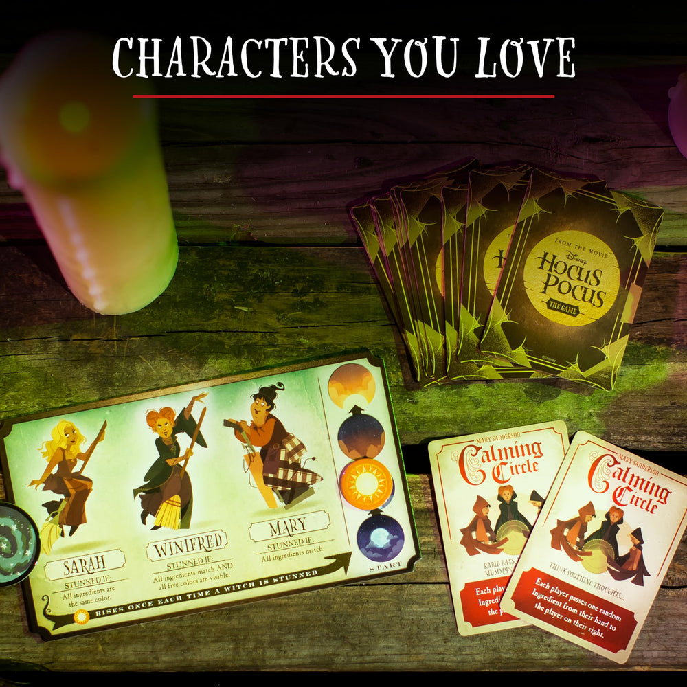 Ravensburger Disney Hocus Pocus game witch board adds thematic depth