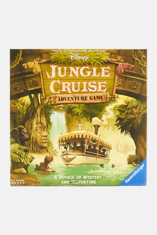 Ravensburger Disney Jungle Cruise game board for immersive family adventures.