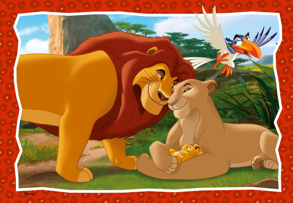 Ravensburger Disney Lion King Circle of Life completed puzzle reveals vibrant artwork to spark imagination