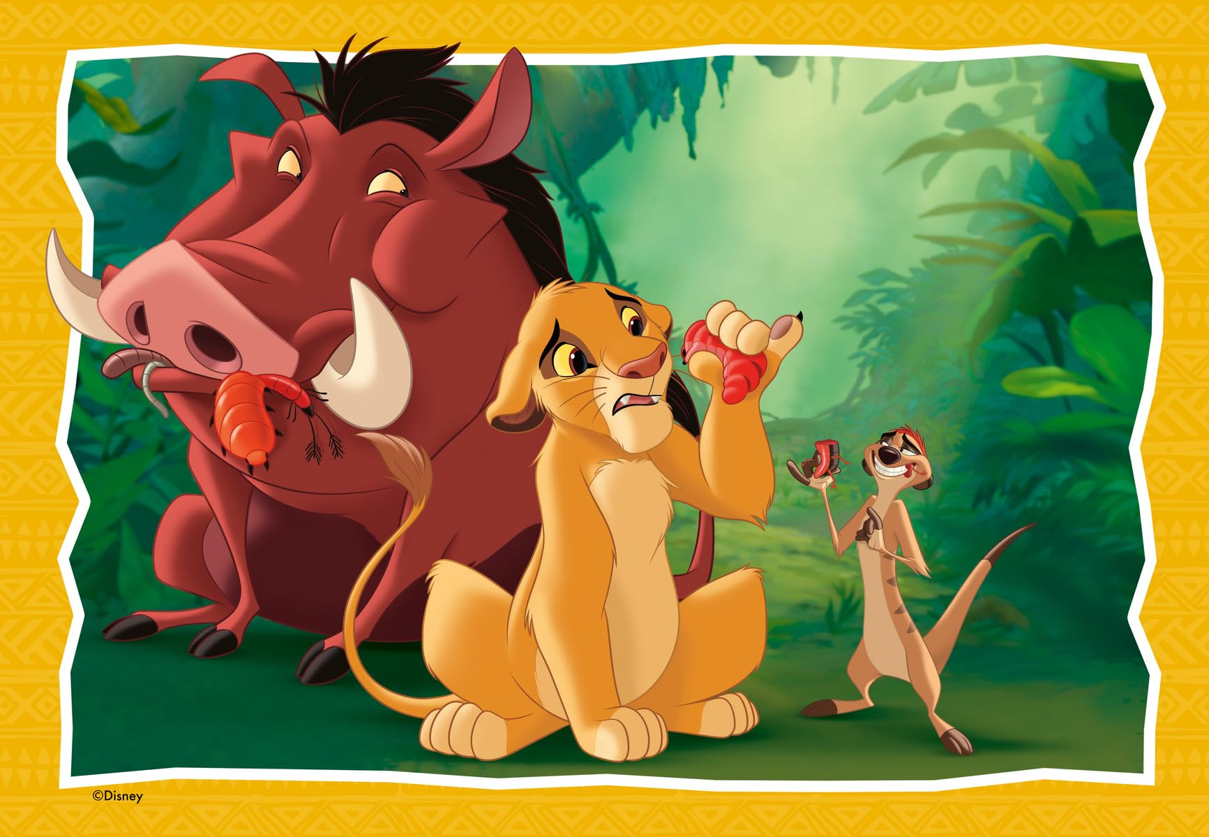 Ravensburger Disney Lion King Circle of Life mini-posters included for quick reference viewing