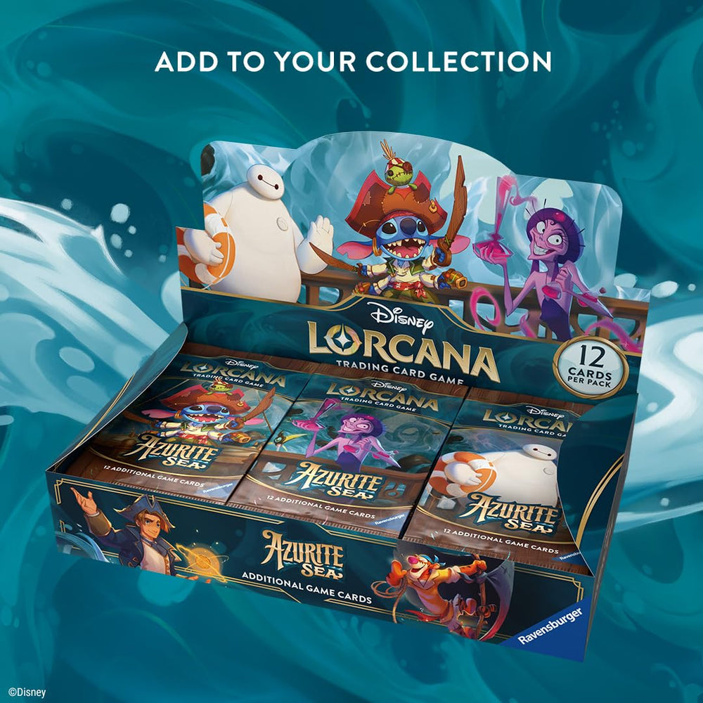 Ravensburger Lorcana 24-pack box ready for deck-building and collection expansion