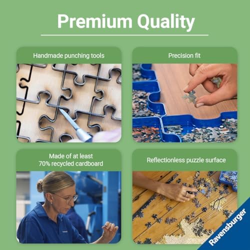 Ravensburger Amber puzzle-session setting for solo or family puzzling
