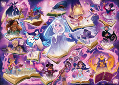 Ravensburger Disney Lorcana Amethyst puzzle front cover, vibrant art invites family puzzling