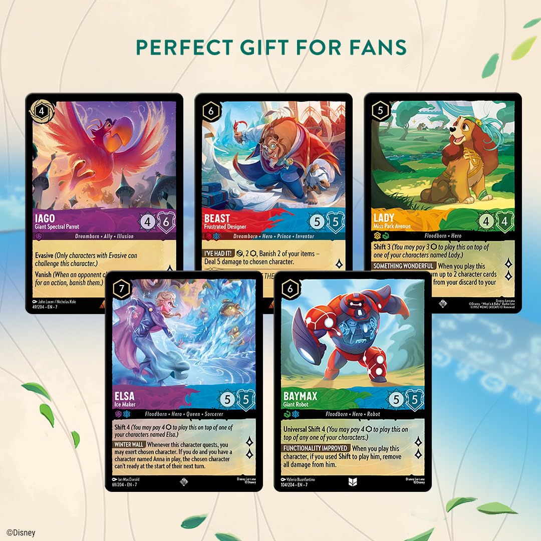 Ravensburger Archazia's Island card art highlights vibrant Disney characters