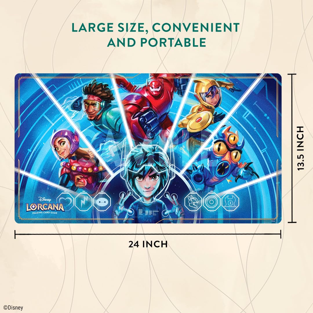 Ravensburger Archazia's Island Playmat shows Big Hero 6 artwork for immersive play
