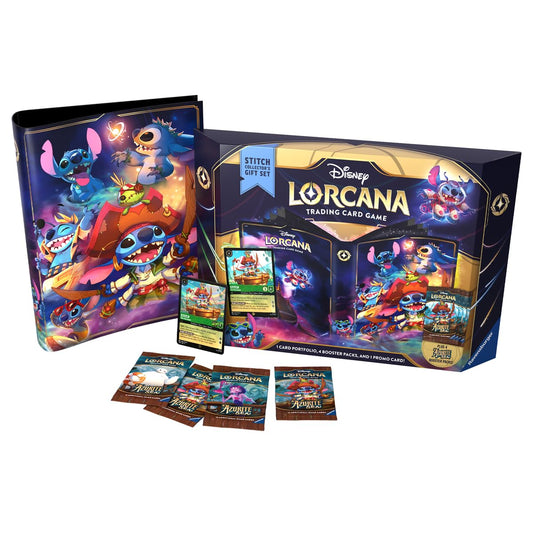 Ravensburger Disney Lorcana Azurite Sea Stitch art collection for display and avid collectors.