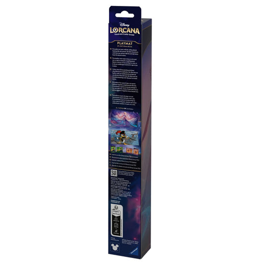 Elsa playmat side view highlights non-slip surface for stable gameplay sessions.