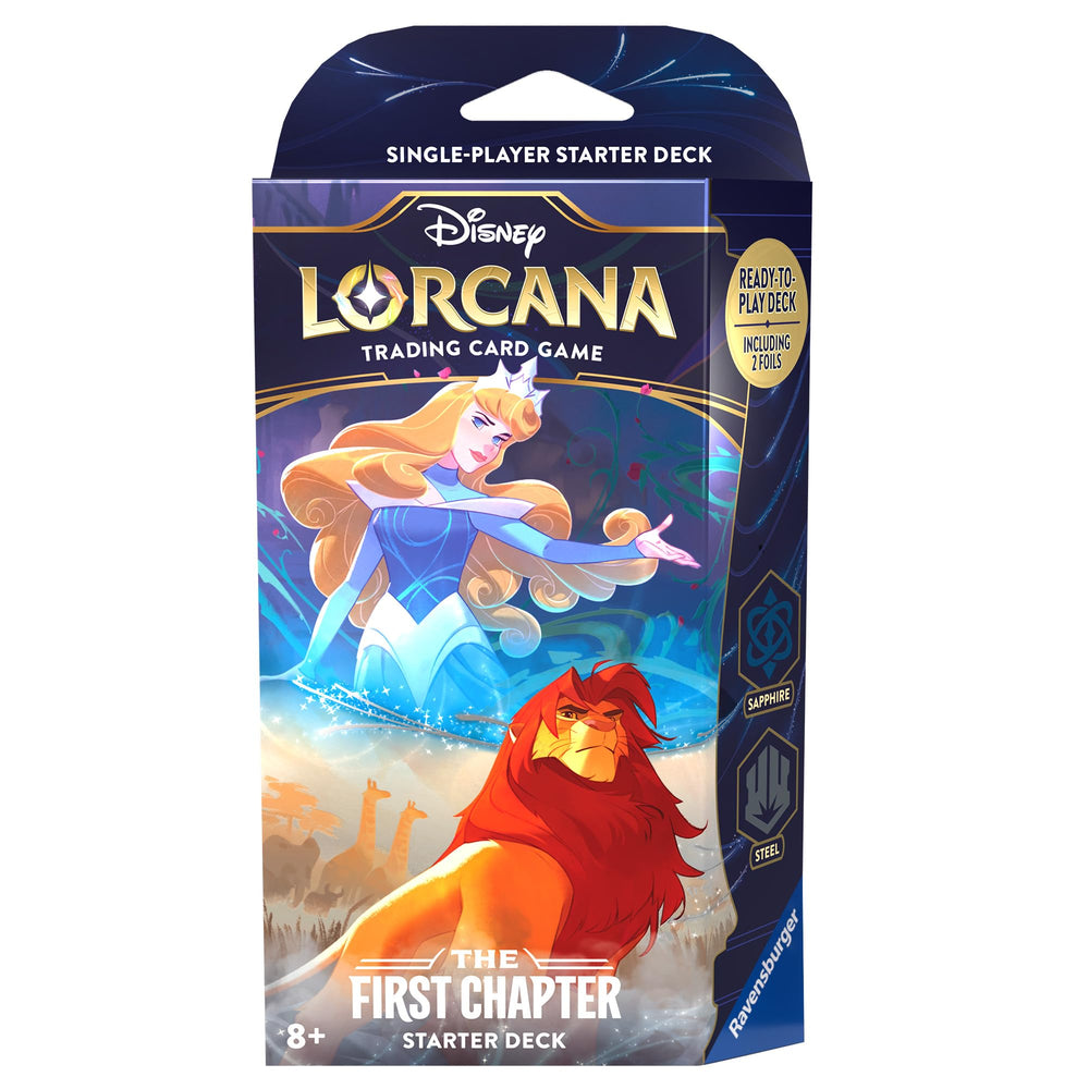Ravensburger Disney Lorcana First Chapter deck front for immersive gameplay