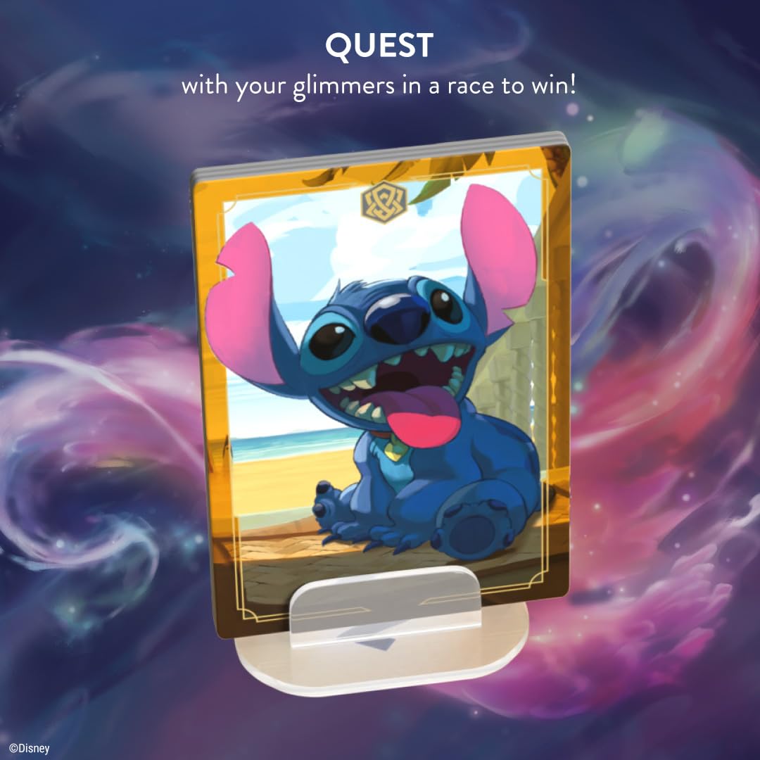Ravensburger Disney Lorcana Gateway: two prebuilt decks ready to join your adventure on a colorful playmat.