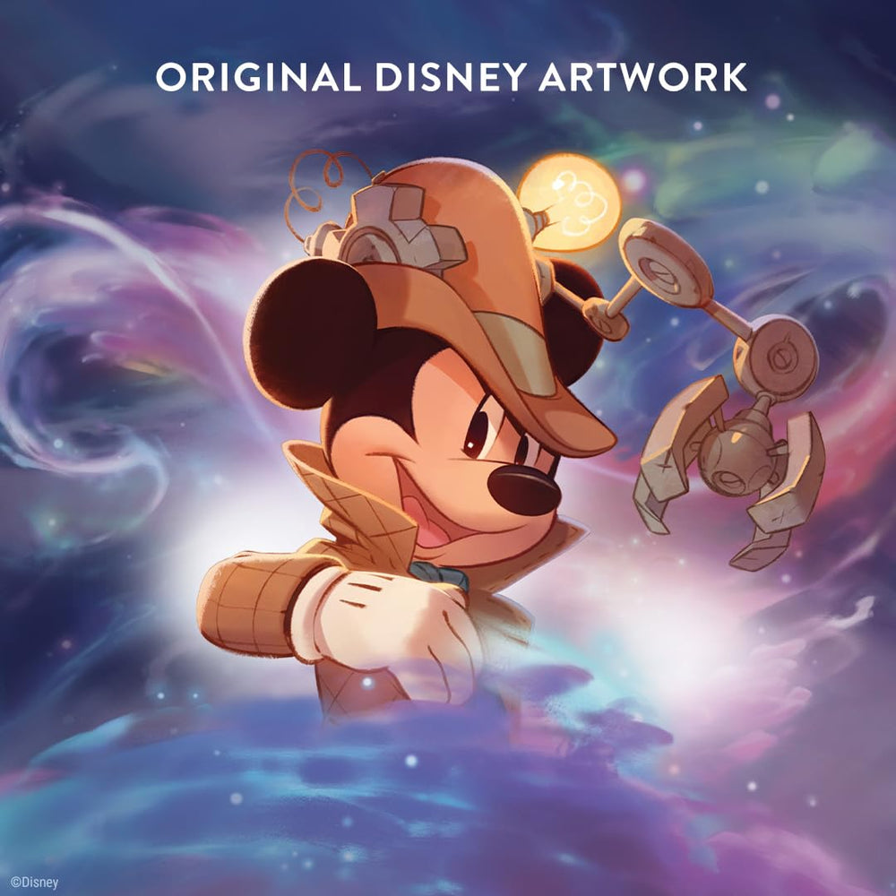 Ravensburger Disney Lorcana Gateway learning guides close-up with step by step cues.