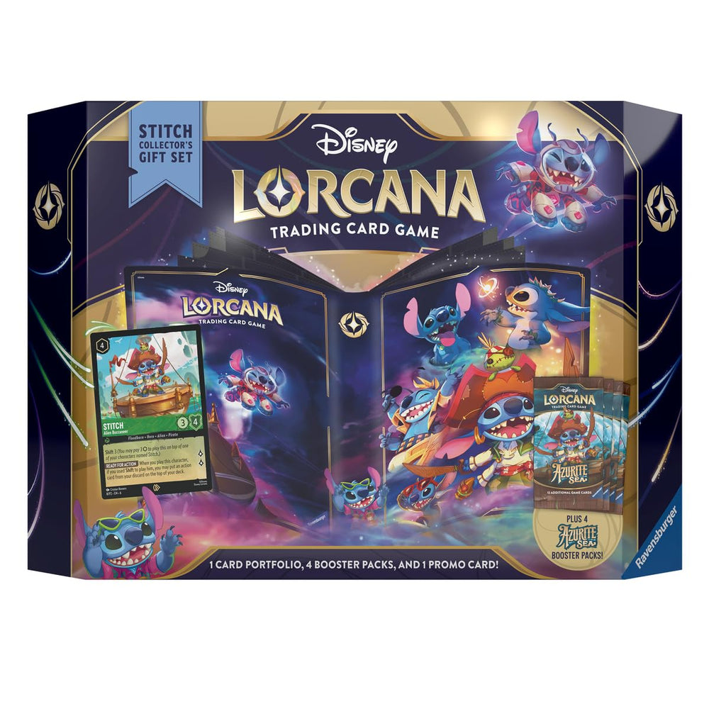 Gift-set presentation highlights the Azurite Sea Stitch theme for Disney lovers.