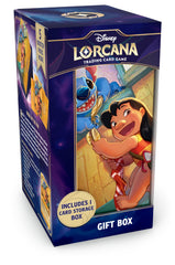 Ravensburger Lorcana illustrated storage box packaging for display and safe storage.