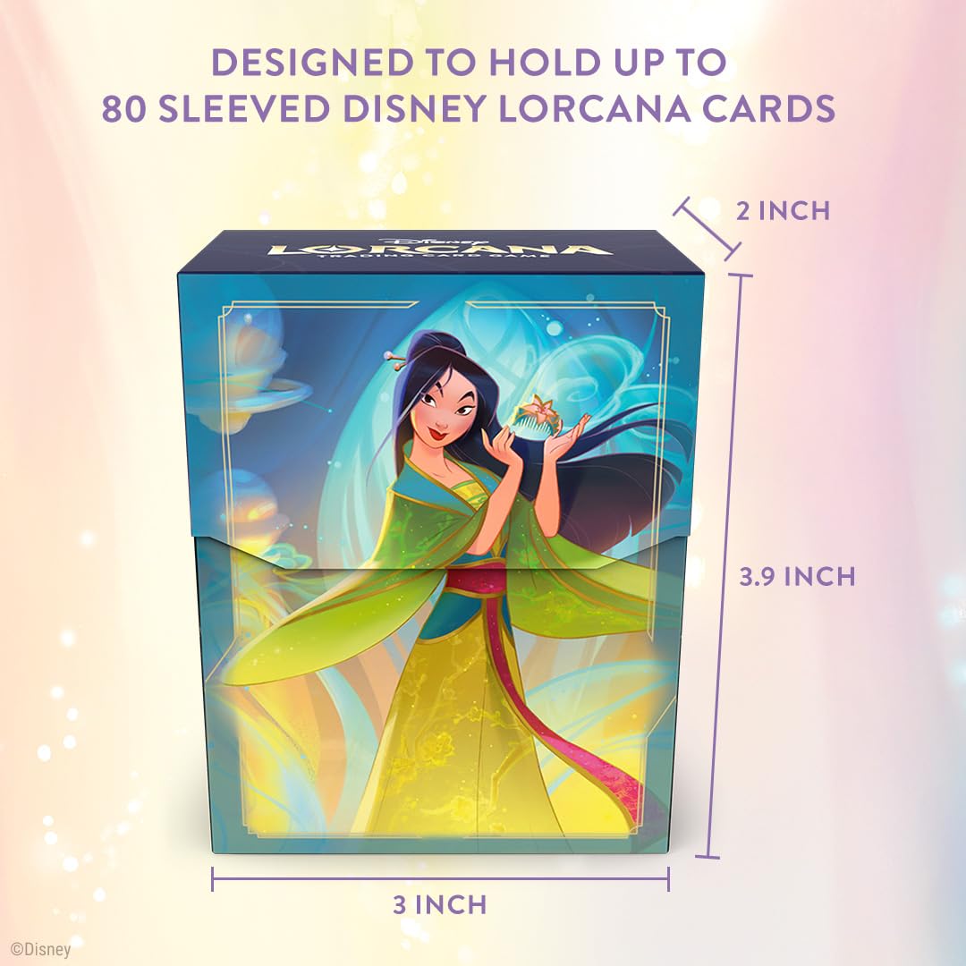 Ravensburger Mulan art detail showcasing original Lorcana artwork for collectible appeal