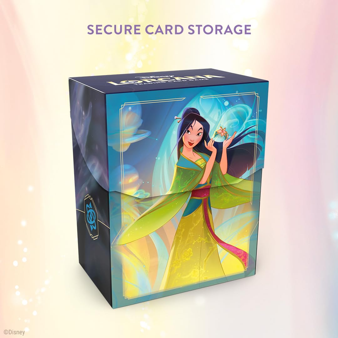 Ravensburger Mulan case closed view reveals a sturdy shell for travel