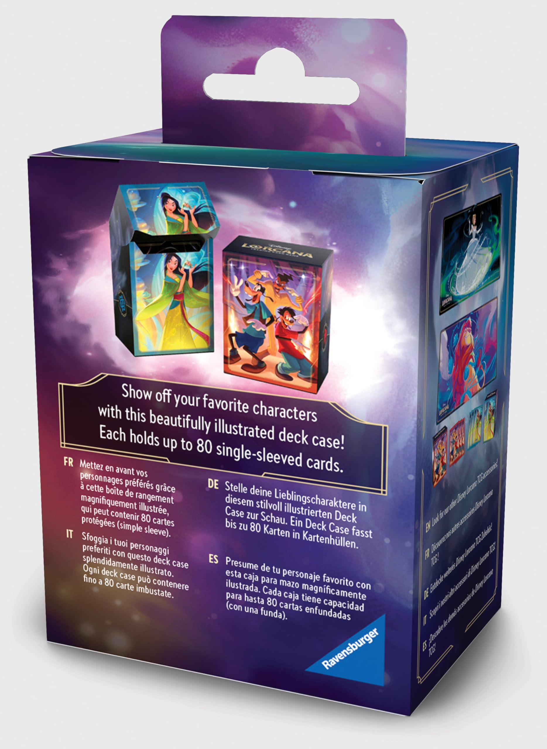 Ravensburger Mulan compact portable design supports easy carrying at events