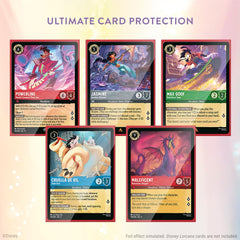Ravensburger Mulan sleeve back art, ideal for smooth shuffles