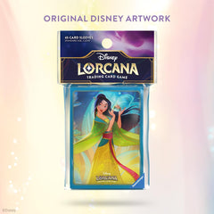 Ravensburger Mulan sleeve in use, smooth card handling