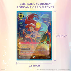 Ravensburger Disney Lorcana Mulan 65-sleeves pack keeps decks organized