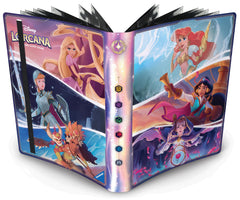 Ravensburger Disney Lorcana Princess Card Portfolio cover showing vibrant artwork for collectors