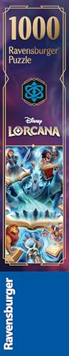 Ravensburger Disney Lorcana puzzle close-up-pieces: precision-cut interlocking pieces for a frustration-free build.