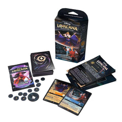 Ravensburger Disney Lorcana Amber & Sapphire foil cards showcase vibrant art and strategic options