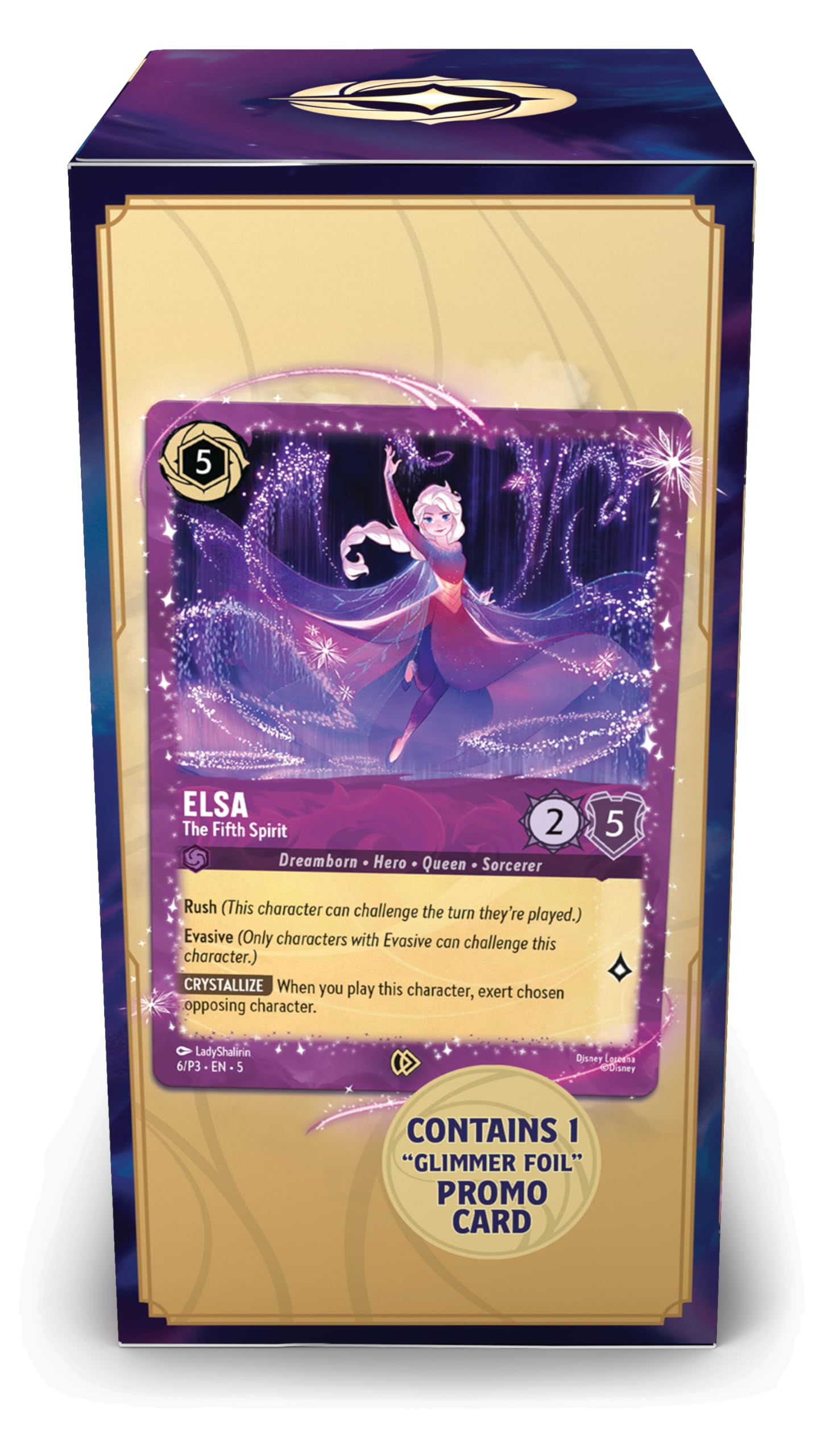 Ravensburger Lorcana storage box interior holds up to 250 sleeved cards