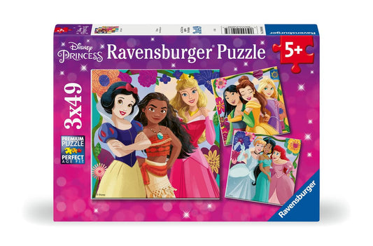 Ravensburger Disney Princess Girl Power 3x49 cover image showing vibrant, screen-free fun for kids.