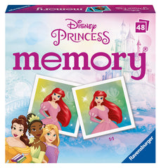 Ravensburger Disney Princess Mini Memory Cards with bright images for matching fun and focus