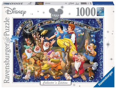Ravensburger Disney Snow White puzzle box art showing a classic scene for collectors