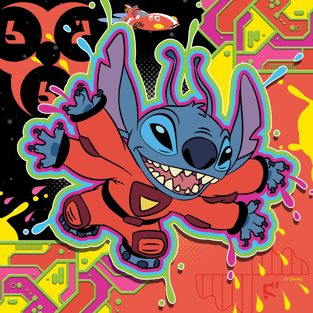 Ravensburger Disney Stitch puzzle durable pieces for long-lasting use