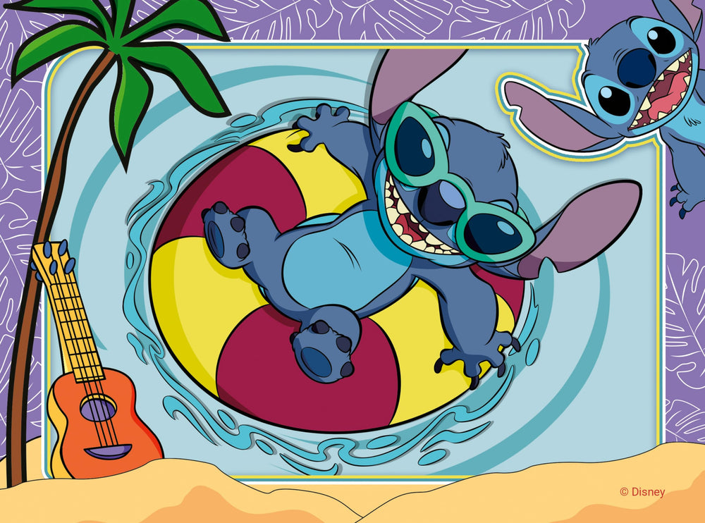 Ravensburger Disney Stitch puzzle in-space design sparks imagination during learning play.