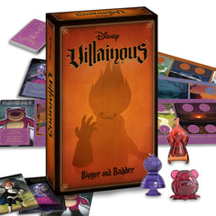 Ravensburger Disney Villainous Bigger and Badder box front ready for game night