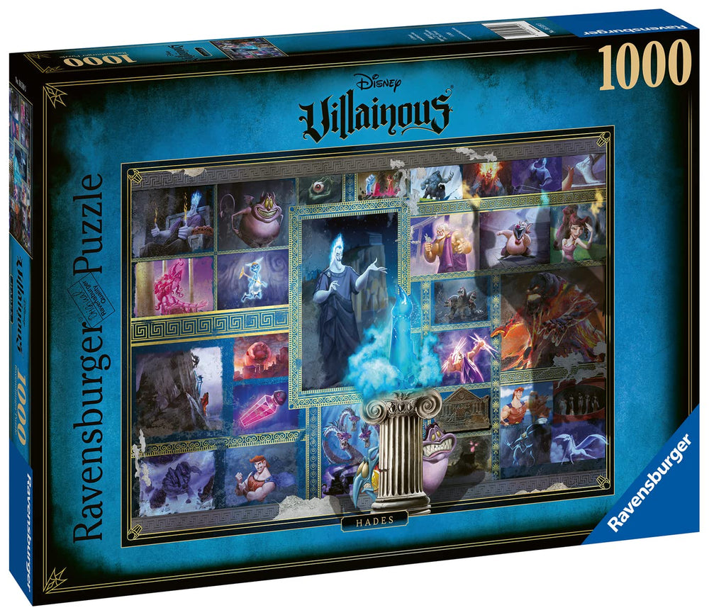 1000-piece Ravensburger puzzle in premium blue palette