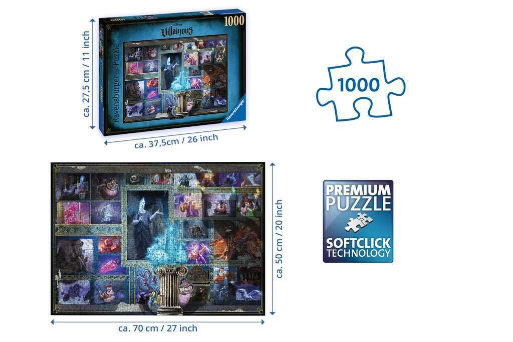 Ravensburger Hades softclick technology in action for precise assembly