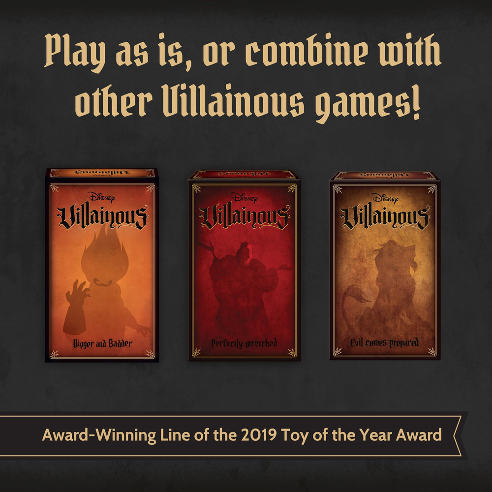 Ravensburger Disney Villainous rulebook for quick setup and references