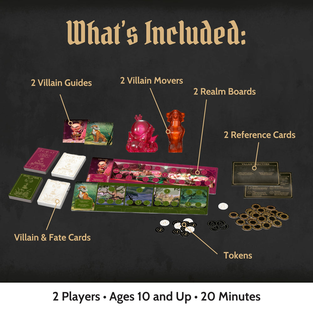 Ravensburger Disney Villainous Sugar & Spite Baloo hero card enhances encounter options.