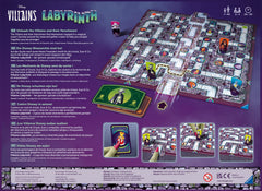 Ravensburger Disney Villains Labyrinth character cards featuring iconic villains for strategy.