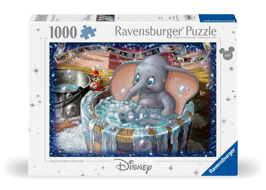 Ravensburger Dumbo movie reel section showing classic scenes for cozy gatherings.