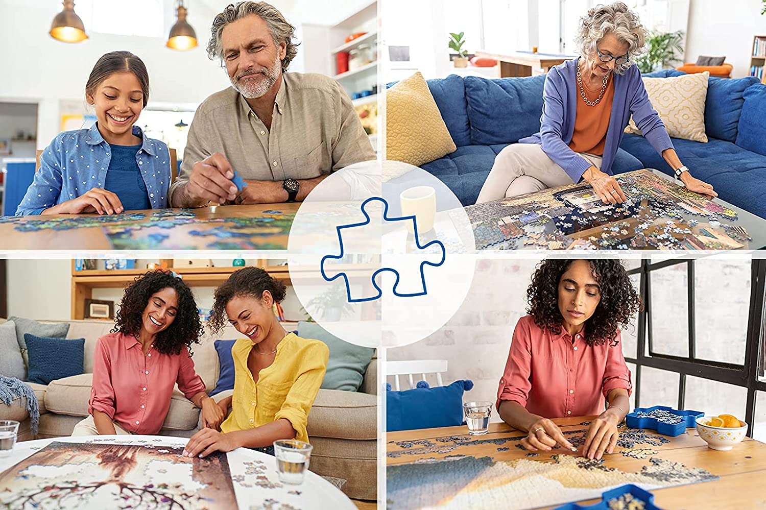 Ravensburger FSC-certified materials label on puzzle packaging