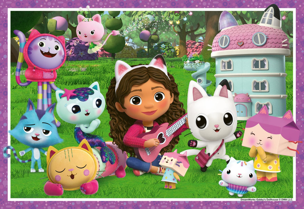Ravensburger Gabby’s Dollhouse 35-piece puzzle for kids, engaging screen-free fun that boosts focus.