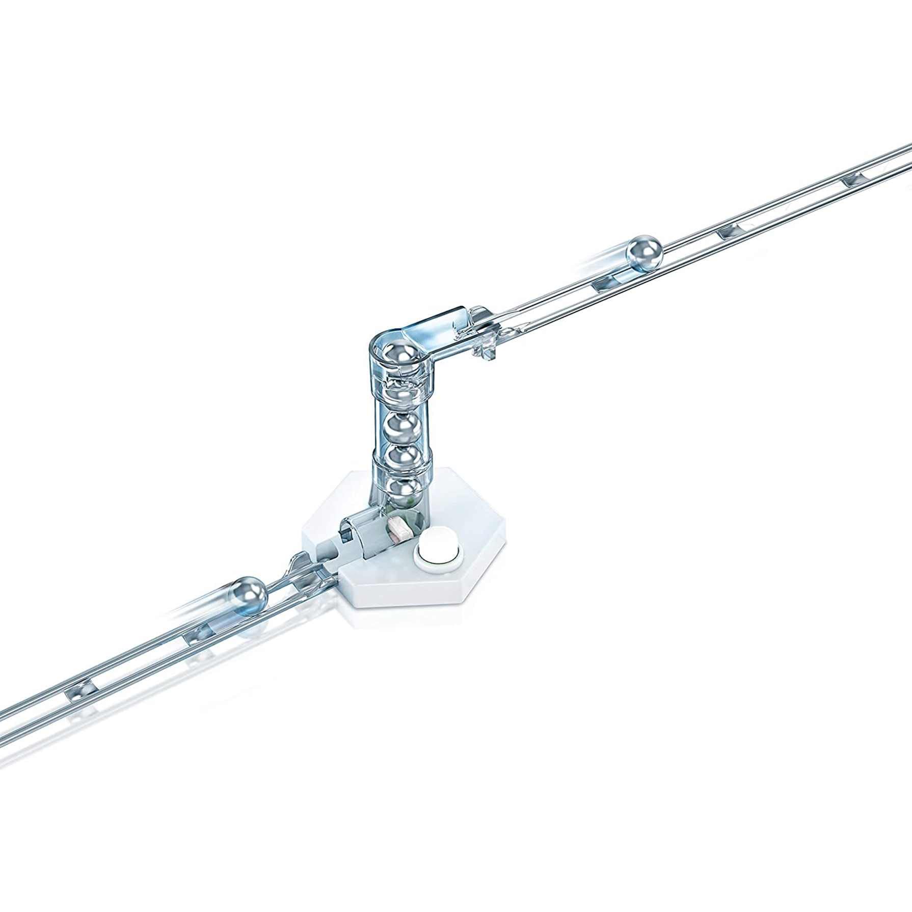 Ravensburger Gravitrax Lifter compatibility enables extended, modular STEM building with any set.