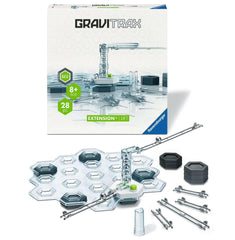 Ravensburger GraviTrax Lifter height tiles enable scalable STEM challenges during play.