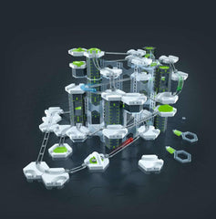 Ravensburger GraviTrax Pro balconies add levels for dramatic marble runs.