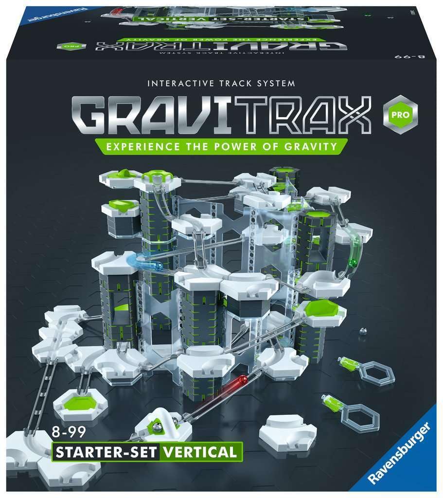 Ravensburger GraviTrax Pro vertical wall pieces for modular construction and endless challenges.