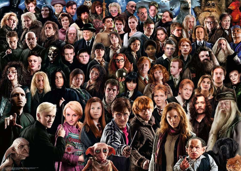 Ravensburger Harry Potter Challenge with iconic characters for fan-friendly assembly
