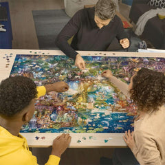 Ravensburger Hidden World of Fairies glowing toadstools create magical ambience for cozy nights