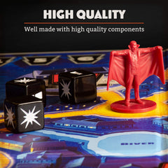 Ravensburger Horrified scenario tiles present varied missions and monster encounters.