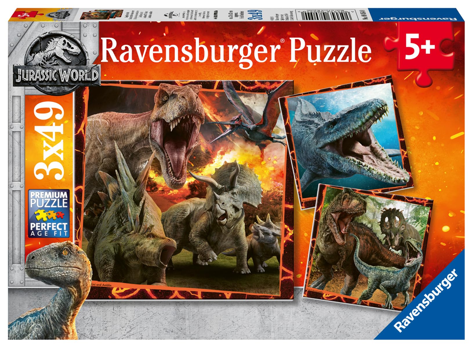 Ravensburger Instinct to Hunt box front inviting kids to start puzzling