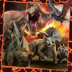 Ravensburger Instinct to Hunt puzzle collection shows the 3x49-piece set for kids