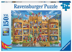 Ravensburger knights and damsels medieval scene boosts imagination